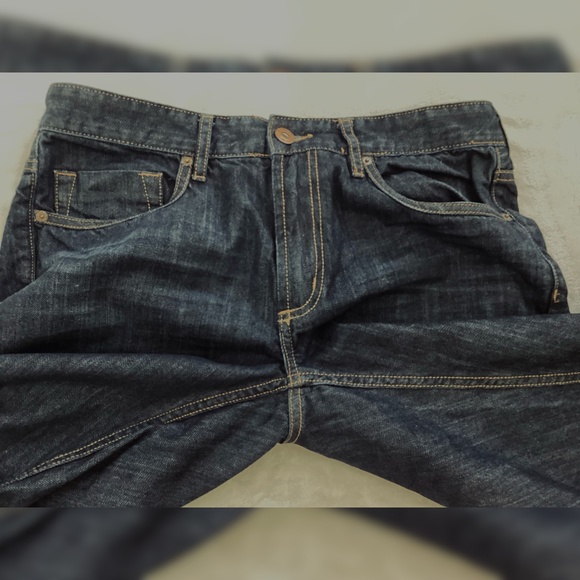 Buffalo David Bitton Men's Jeans 34x33 • Dark Wash • Slim/Skinny Fit - Picture 5 of 11